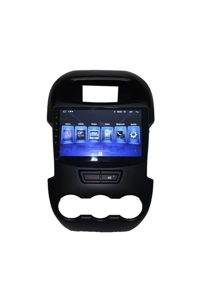 NAVMİNA Ford Ranger 2012-2015 Uyumlu 9 inç 4-64 gb Multimedya - 3