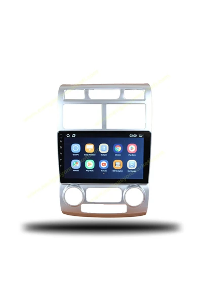 NAVMİNA KİA SPORTAGE 2005-2010 UYUMLU 9 İNÇ 6-128 GB MULTİMEDYA KAMERA - Resim 4