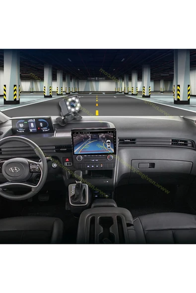 NAVMİNA Hyundai Staria 2022-2024 Uyumlu 10 inç 6-128 GB Multimedya - Resim 4