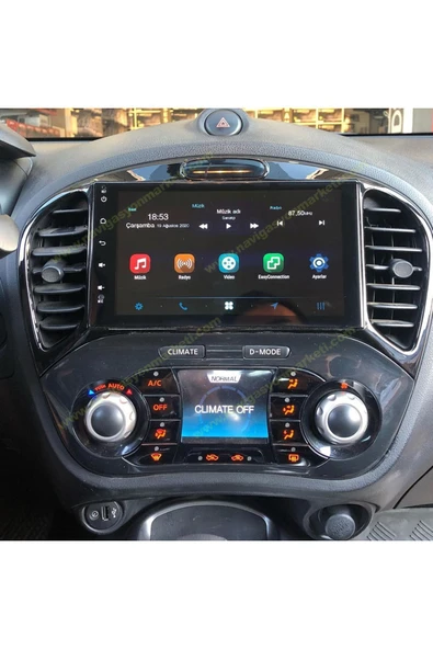 NAVMİNA NİSSAN JUKE 2011-2018 UYUMLU 9 İNÇ 4-64GB MULTİMEDYA - Resim 2