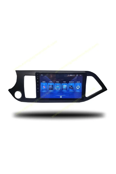 NAVMİNA KİA PİCANTO 2011-2016 UYUMLU 9 İNÇ 6-128GB MULTİMEDYA KAMERA - Resim 5