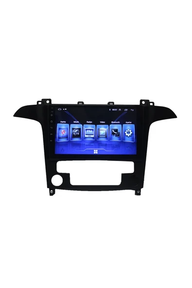 NAVMİNA FORD SMAX 2006-2014 DİJİTAL KLİMA 9İNÇ GRİ 6-128 GB MULTİMEDYA - Resim 2