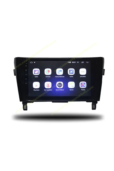 NAVMİNA NİSSAN QASHQAİ X-TRAİL 2014-2021 UYUMLU UNİVERSAL 10 İNÇ 4-64 GB MULTİMEDYA - 4