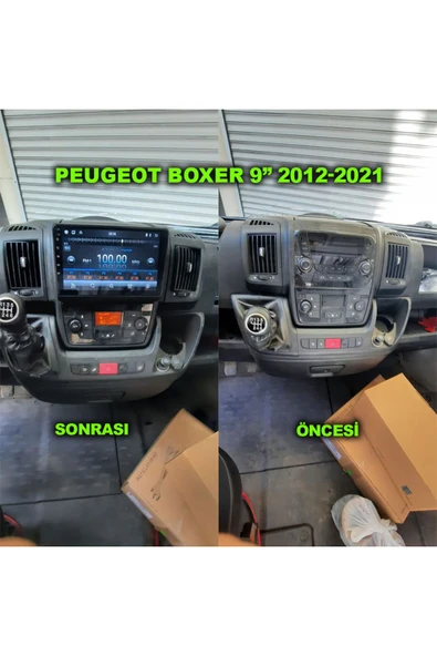 NAVMİNA Fiat Ducato Citroen Jumper Peugeot Expert 2012-2021 Uyumlu 9 inç 4-64 GB Multimedya ürün görseli