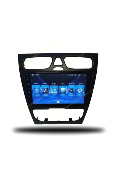 NAVMİNA MERCEDES C200 CLK G SERİSİ 2000-2004 UYUMLU 9 İNÇ 4-64 GB MULTİMEDYA - Resim 4