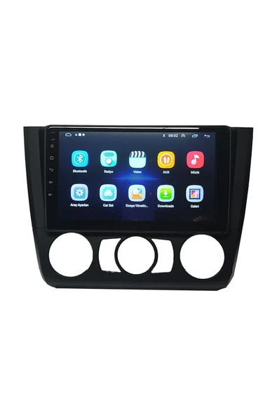 NAVMİNA BMW 1 Serisi  2004-2011 Manuel Klima Uyumlu 9 inç Android 4-64 GB Multimedya - Resim 2