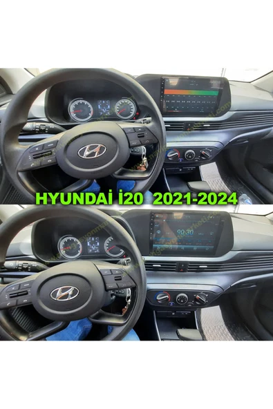 NAVMİNA HYUNDAİ İ20 BAYON 2021-2024 UYUMLU 10 İNÇ 6-128 GB MULTİMEDYA - Resim 2