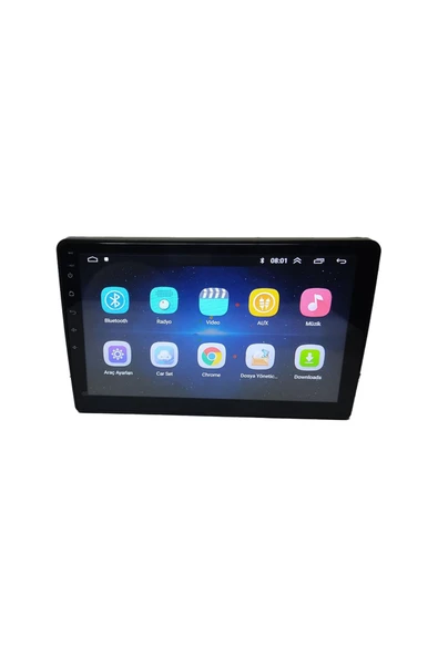 NAVMİNA Fiat 500L 2013-2017 Uyumlu Siyah 9 inç 4-64 GB Multimedya - Resim 2