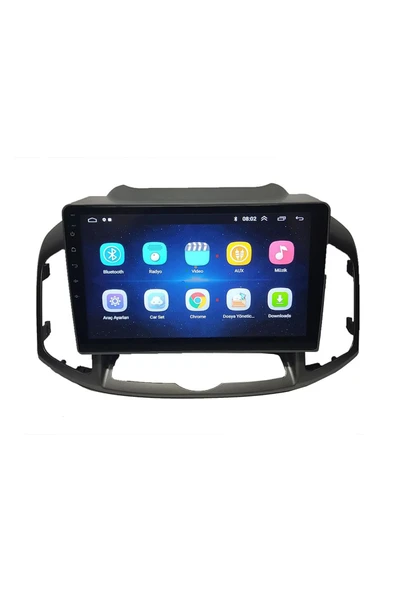 NAVMİNA Chevrolet Captiva  2012-2015 Uyumlu 10 inç 4-64 GB Multimedya - Resim 2