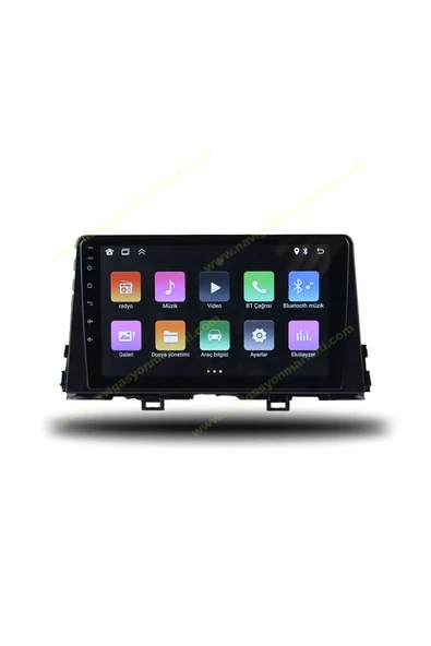 NAVMİNA KİA PİCANTO 2018-2023 Uyumlu 9 İNÇ 4-64GB MULTİMEDYA KAMERA - Resim 4