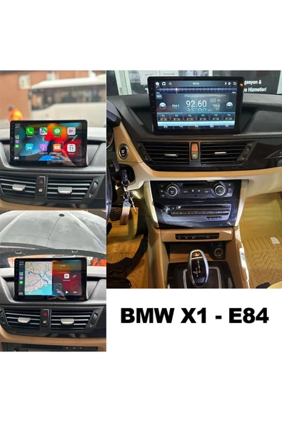 NAVMİNA BMW X1 E84 2009-2013 Uyumlu 9 inç Android 6-128 GB Multimedya - 3