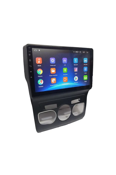 NAVMİNA Citroen C4 2011-2017 Uyumlu 10 inç 4-64 gb Multimedya - Resim 4