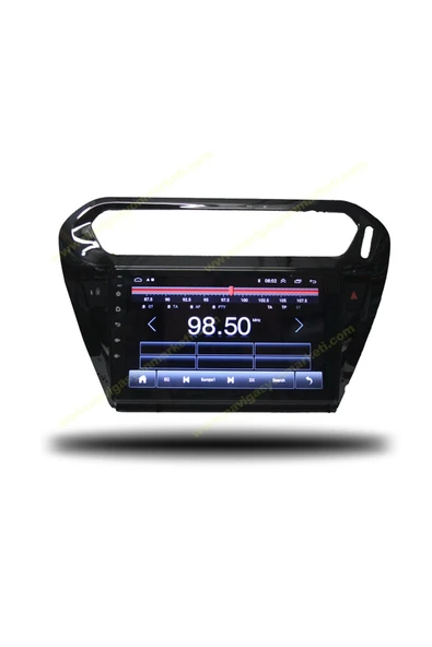 NAVMİNA CİTRROEN C-ELYSEE / PEUGEOT 301 UYUMLU SİYAH 9 İNÇ 6-128 GB MULTİMEDYA - Resim 3