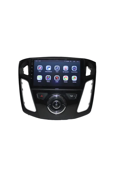 NAVMİNA Ford Focus 3-4 2012-2018 Uyumlu 9 inç 4-64 GB Multimedya - Resim 4