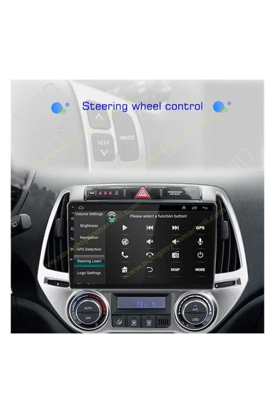 NAVMİNA HYUNDAİ İ20 2009-2011 DİJİTAL KLİMA UYUMLU 9 İNÇ 6-128 GB MULTİMEDYA