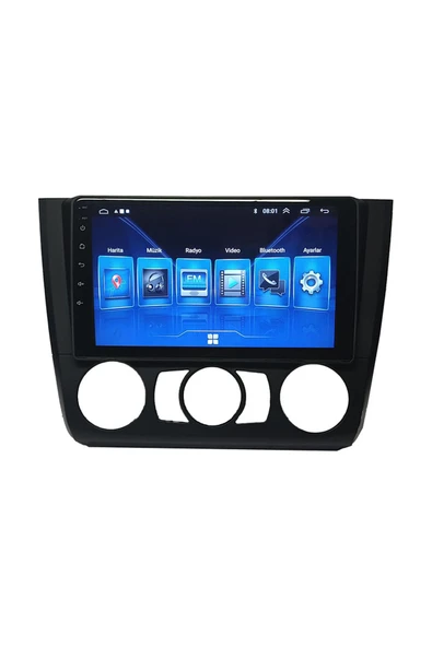 NAVMİNA BMW 1 Serisi  2004-2011 Manuel Klima Uyumlu 9 inç Android 6-128 GB Multimedya ürün görseli