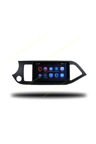 NAVMİNA KİA PİCANTO 2011-2016 UYUMLU 9 İNÇ 6-128GB MULTİMEDYA KAMERA - Resim 3