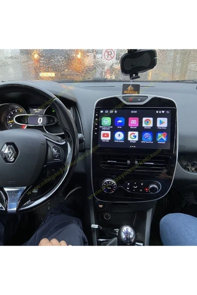 NAVMİNA RENAULT CLİO 4 2013-2015 UYUMLU 10 İNÇ 6-128 GB MULTİMEDYA - Resim 3