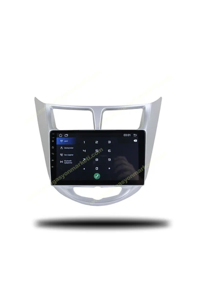 NAVMİNA Hyundai Accent Blue 2011-2019 Uyumlu 9 inç 6-128 GB Multimedya - Resim 6