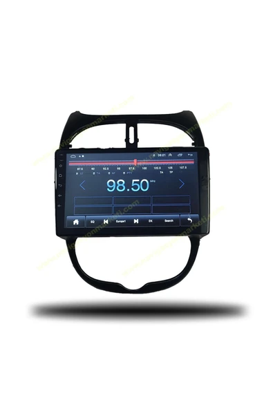 NAVMİNA PEUGEOT 206 1999-2011 UYUMLU 9 İNÇ 4-64 GB MULTİMEDYA - Resim 4