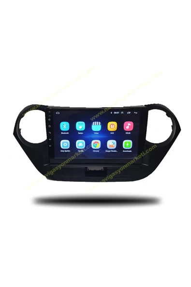 NAVMİNA Hyundai İ10 2013-2019 Uyumlu 9 inç 6-128 GB Multimedya - 3