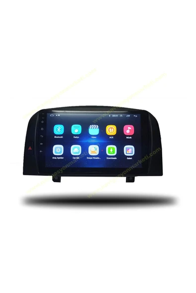 NAVMİNA Hyundai Sonata 2005-2008 Uyumlu 9 inç 6-128 GB Multimedya - Resim 4