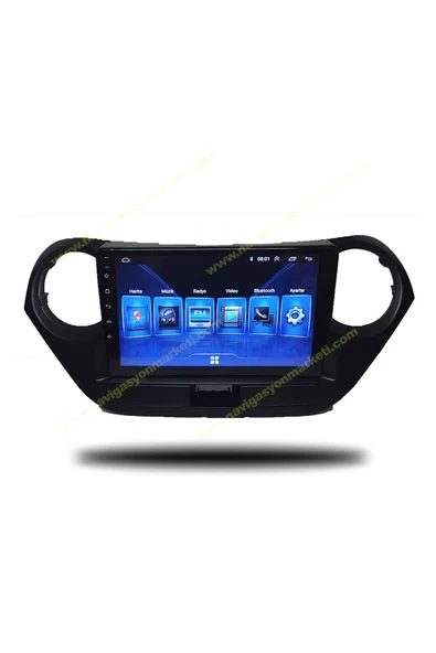 NAVMİNA Hyundai İ10 2013-2019 Uyumlu 9 inç 6-128 GB Multimedya - 4