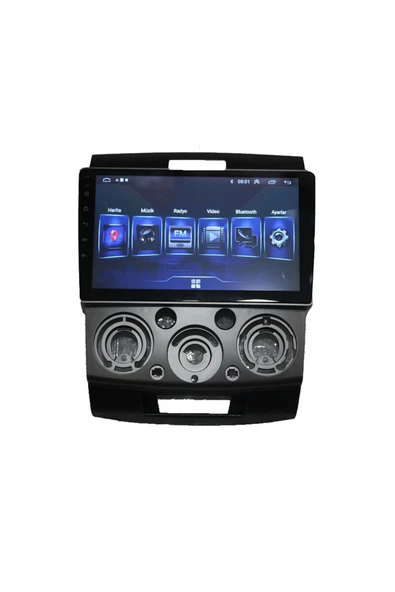 NAVMİNA Ford Ranger 2006-2011 Uyumlu 9 inç 4-64 gb Multimedya - 2