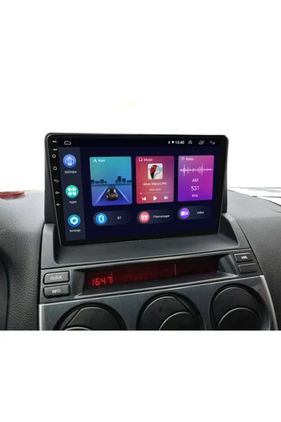 NAVMİNA MAZDA 6 ÜSTE TAKILAN MODEL 9 İNÇ 6-128 GB MULTİMEDYA KAMERA