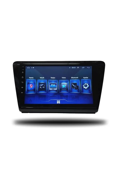 NAVMİNA SKODA RAPİD 2013-2018 UYUMLU 9 İNÇ 4-64 GB MULTİMEDYA - Resim 3