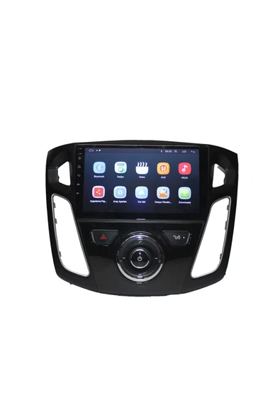 NAVMİNA Ford Focus 3-4 2012-2018 Uyumlu 9 inç 4-64 GB Multimedya - Resim 3