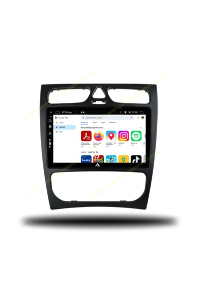 NAVMİNA MERCEDES C200 CLK G SERİSİ 2000-2004 UYUMLU 9 İNÇ 6-128 GB MULTİMEDYA ürün görseli