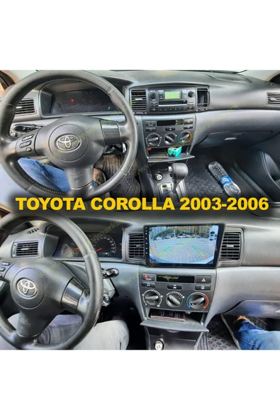 NAVMİNA COROLLA SOUL TERRA 2003-2006 UYUMLU 9 İNÇ 4-64 GB MULTİMEDYA - Resim 2