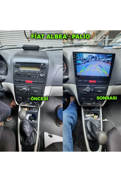 NAVMİNA Fiat Albea Palio 2006-2012 Uyumlu 9 inç 6-128 GB Multimedya