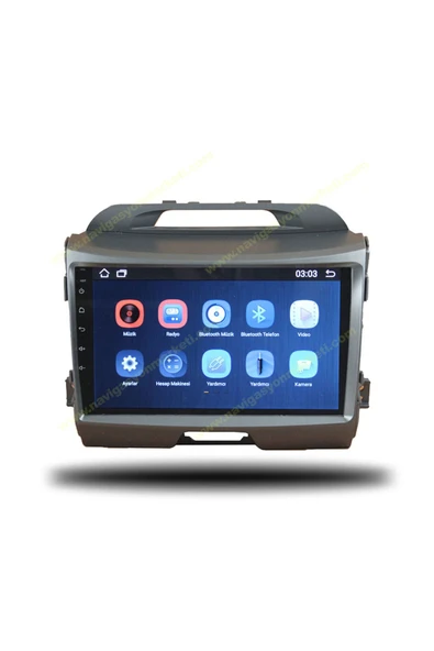 NAVMİNA KİA SPORTAGE 2011-2015 UYUMLU 9 İNÇ 6-128 GB MULTİMEDYA KAMERA ürün görseli