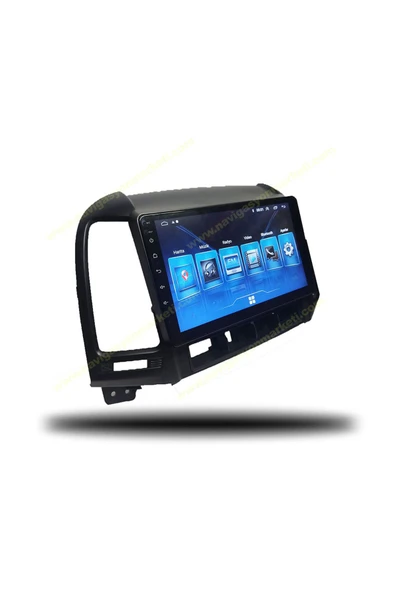 NAVMİNA Hyundai Santafe 2007-2011 Uyumlu 9 inç 6-128 GB Multimedya - Resim 4
