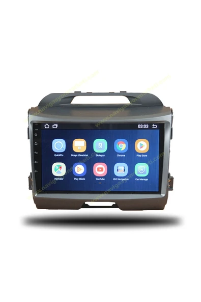 NAVMİNA KİA SPORTAGE 2011-2015 UYUMLU 9 İNÇ 6-128 GB MULTİMEDYA KAMERA - Resim 3