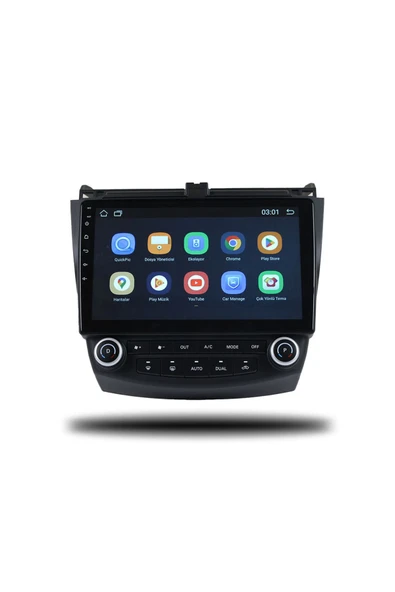 NAVMİNA Honda Accord 2003-2007 Uyumlu 10 inç 6-128 Gb Multimedya - Resim 3