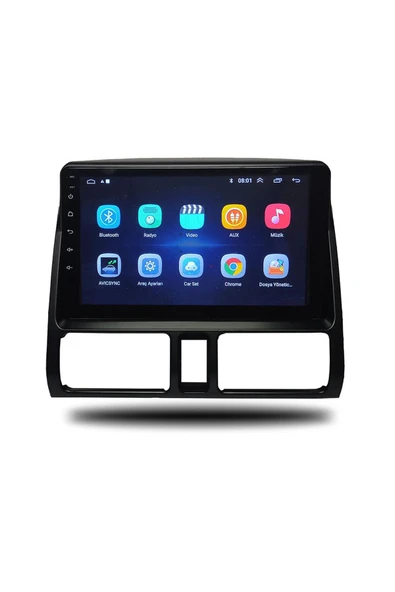 NAVMİNA Honda CRV 2002-2005 Uyumlu 9 inç 4-64 GB Multimedya - Resim 2