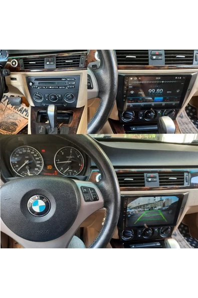 NAVMİNA BMW E90 E91 E92 E93 2005-2012 Uyumlu 9 inç Android 6-128 GB Multimedya