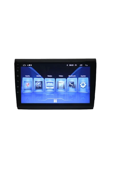NAVMİNA Fiat Brava 2008-2015 Uyumlu 9 inç 6-128 GB Multimedya - Resim 4