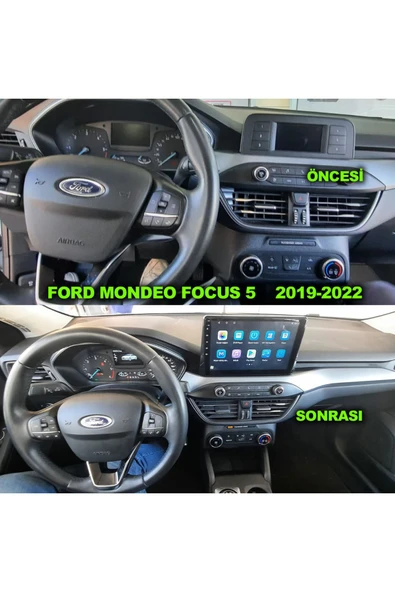 NAVMİNA Ford Focus 5 2019-2022 Uyumlu 10 inç 6-128 GB Multimedya