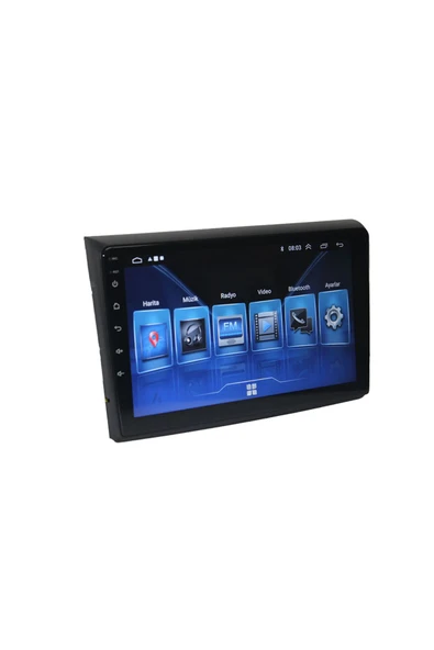 NAVMİNA Fiat Brava 2008-2015 Uyumlu 9 inç 4-64 GB Multimedya - Resim 2