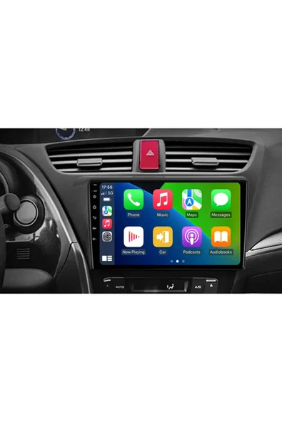 NAVMİNA Honda Civic  Uyumlu HB Euro 2013-2017 Uyumlu 9 inç 4-64 GB Multimedya ürün görseli