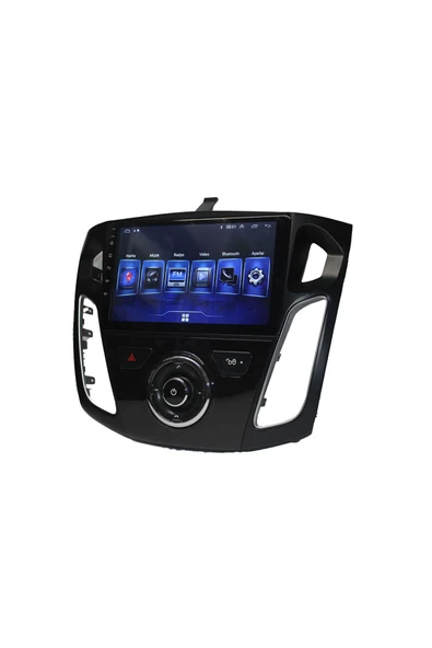 NAVMİNA Ford Focus 3-4 2012-2018 Uyumlu 9 inç 6-128 GB Multimedya - 7