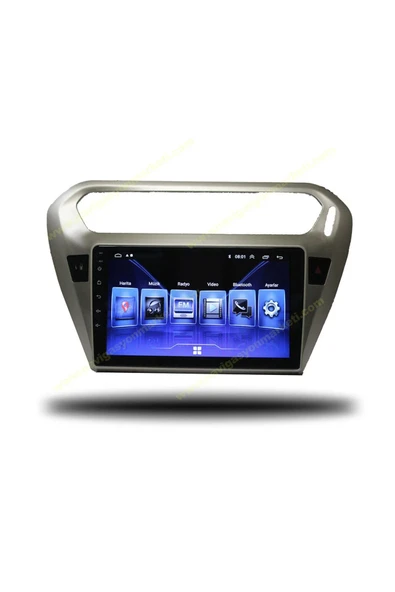 NAVMİNA Peugeot 301  Citroen C-elysee Uyumlu Bej 9 Inç 6-128 Gb Multimedya - Resim 3