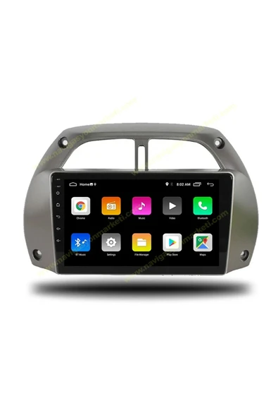 NAVMİNA TOYOTA RAV4 2001-2003 UYUMLU 9 İNÇ 6-128 GB MULTİMEDYA - Resim 4