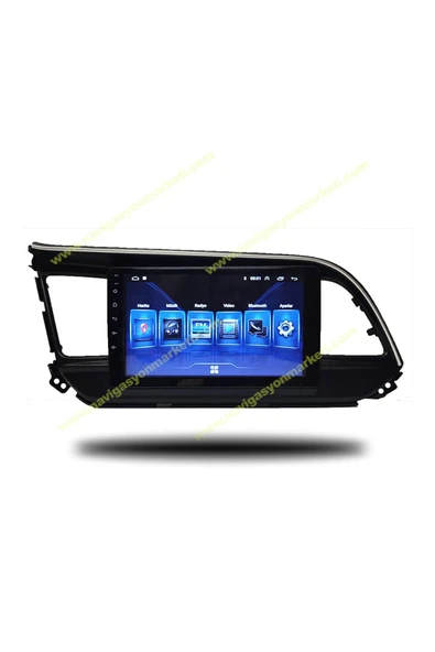 NAVMİNA Hyundai Elantra 2019-2020 Uyumlu 9 inç 6-128 GB Multimedya - Resim 6