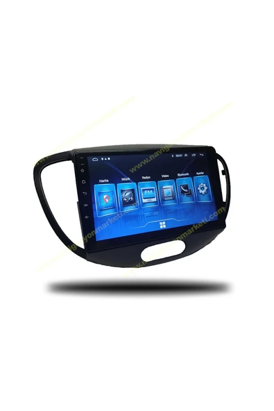 NAVMİNA Hyundai İ10 2008-2012 Uyumlu 9 inç 4-64 GB Multimedya - Resim 6