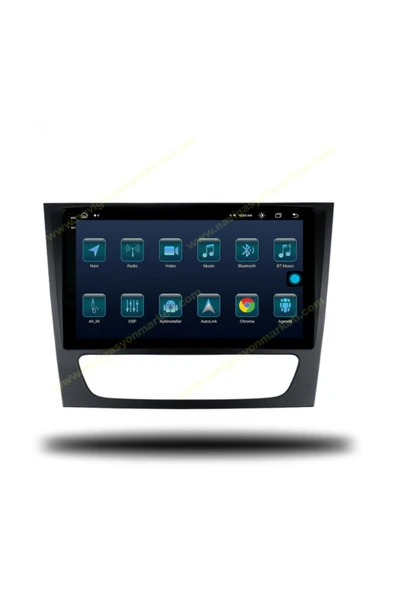 NAVMİNA MERCEDES E CLASS W211 2007-2011 UYUMLU 9 İNÇ 6-128 GB MULTİMEDYA - Resim 2